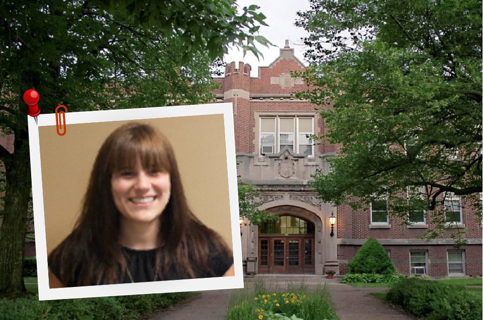 Vanessa Petek, a social studies teacher for a high school in Minnesota.