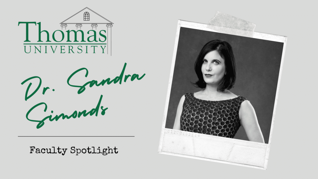 Dr. Sandra Simonds, Assistant Professor at Thomas University